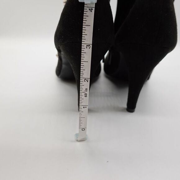 LC Lauren Conrad Heeled Booties with Studs Size - Picture 12 of 13